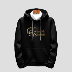 Men's winter hoodie  Black (Ibadah)